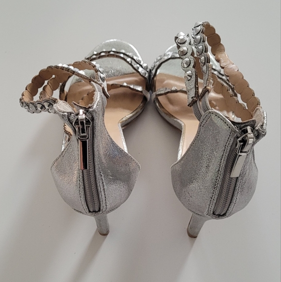 Macy's, Thalia Sodi, Silver, Formal High Heels, Size 7 - Picture 3 of 3